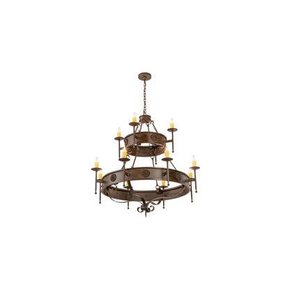 Lorenzo 12 Light 48" Wide Taper Candle Style Chandelier