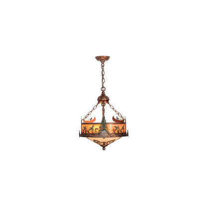 4 Light 16" Wide Pendant