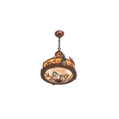 4 Light 16" Wide Pendant