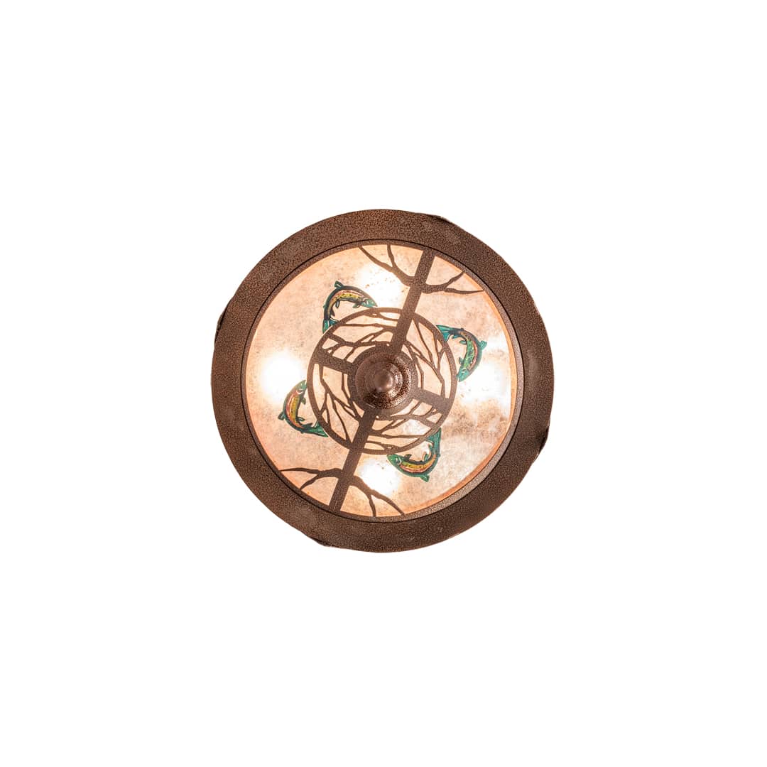 4 Light 16" Wide Pendant