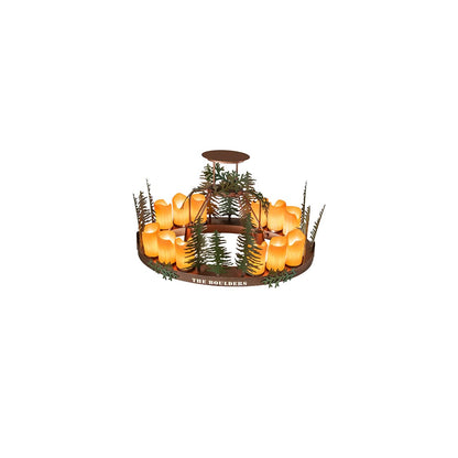 12 Light 26" Wide Pendant