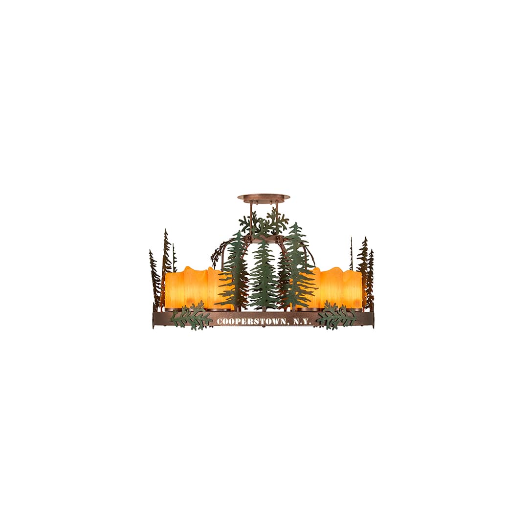12 Light 26" Wide Pendant