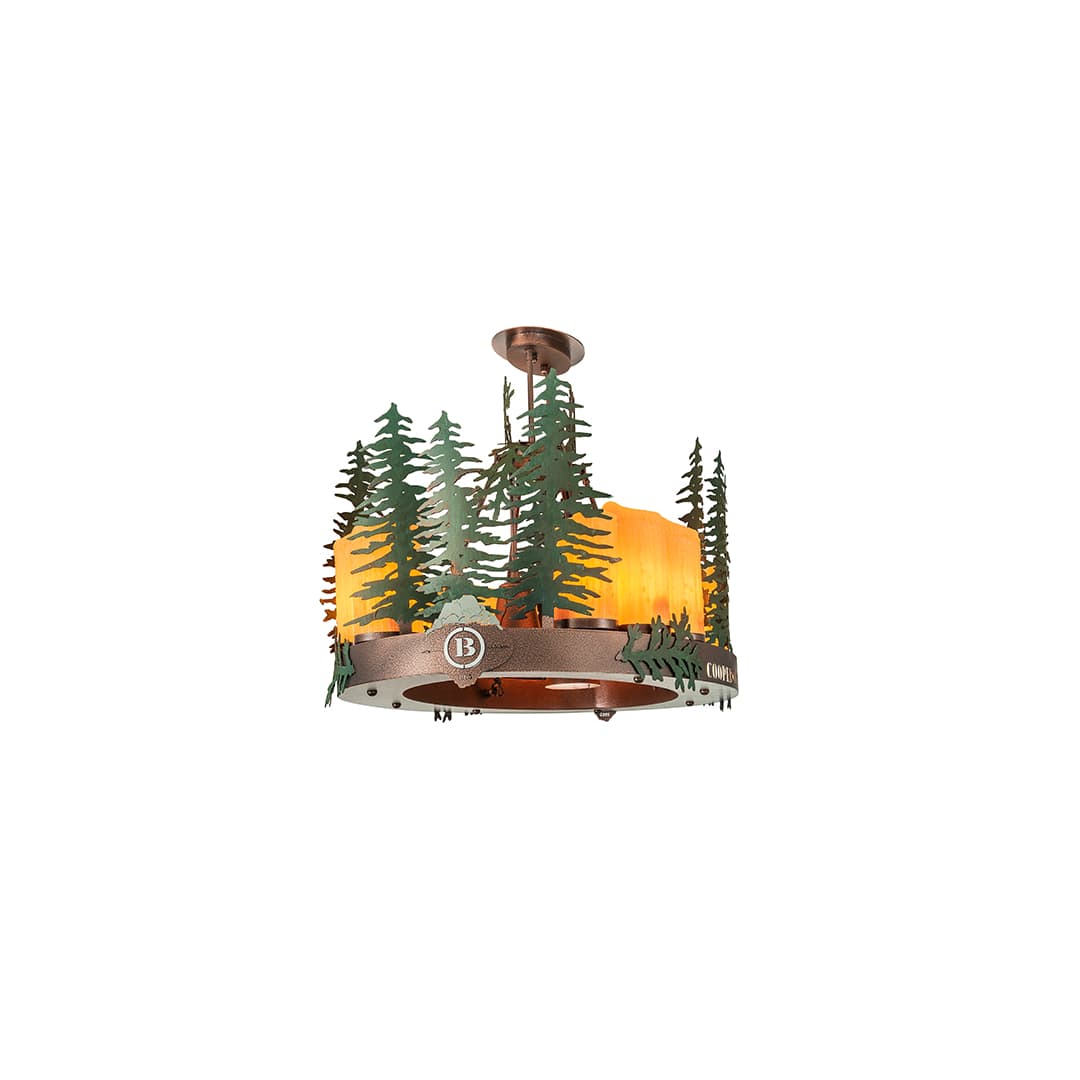 12 Light 26" Wide Pendant