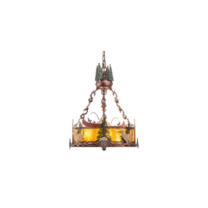3 Light 16" Wide Pendant