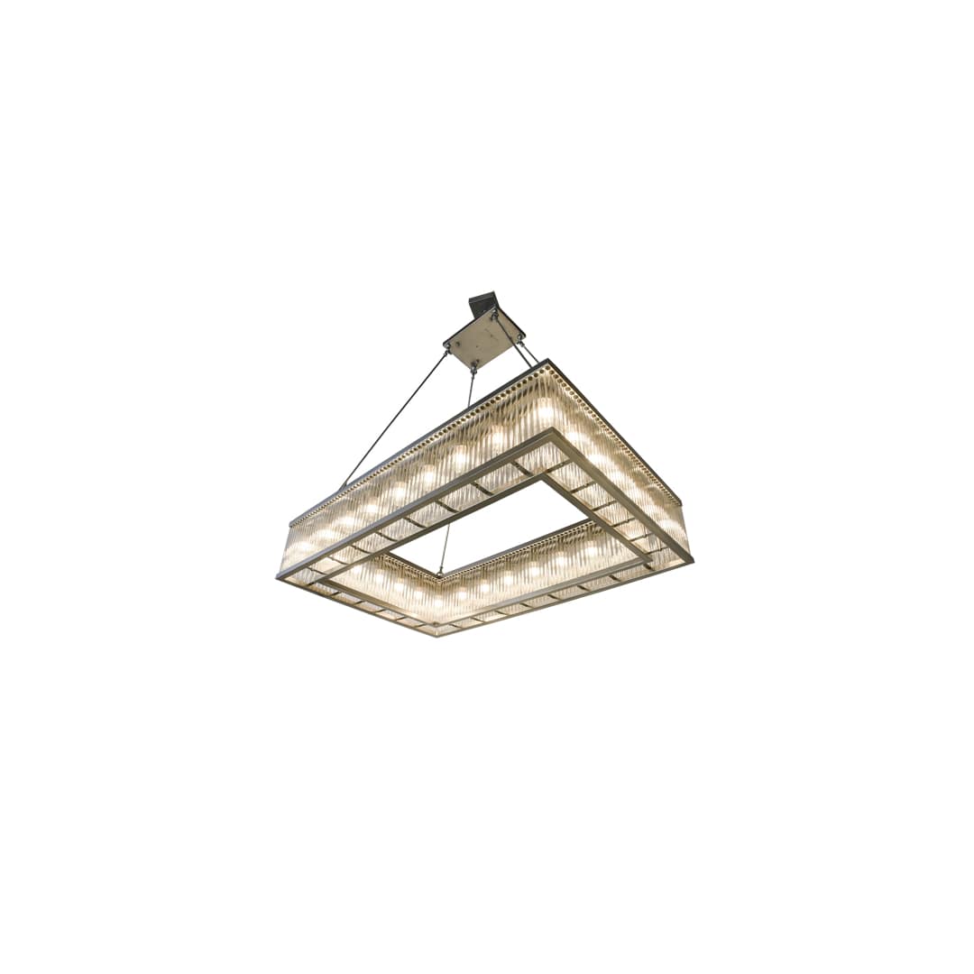 28 Light 40" Wide Pendant