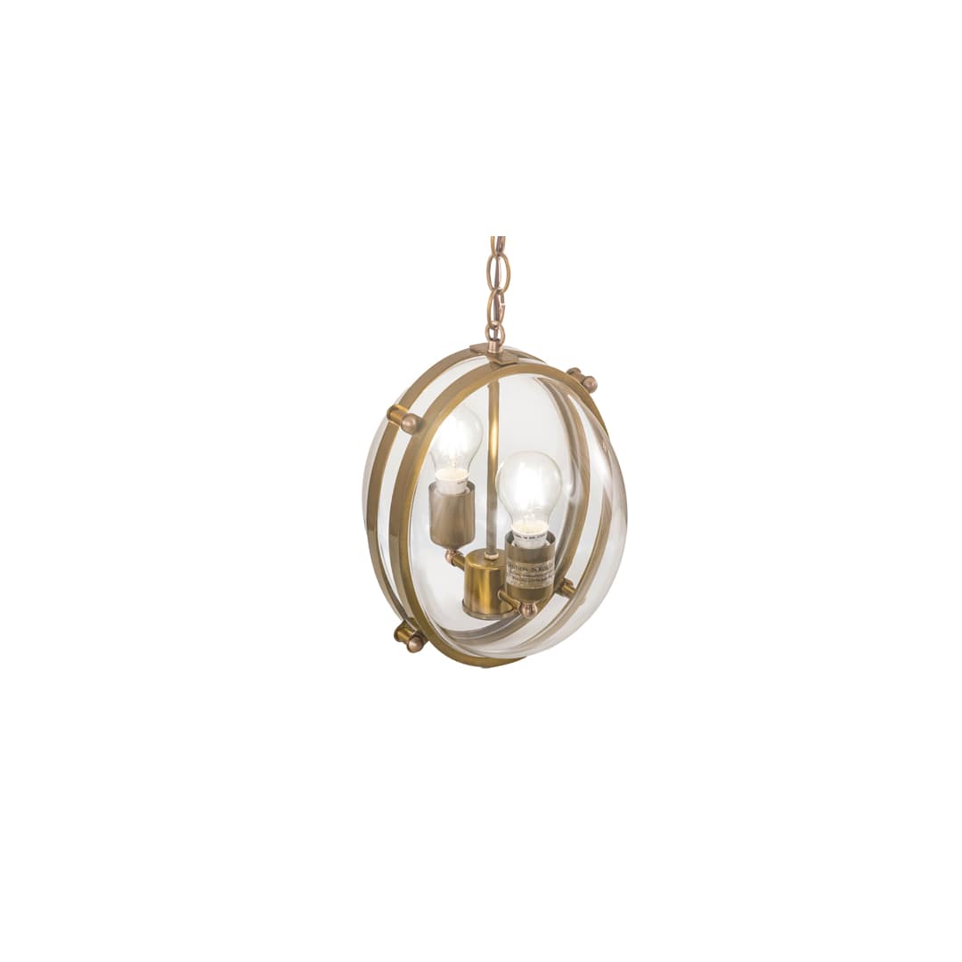 2 Light 11" Wide Pendant