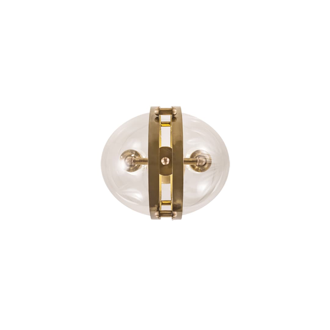 2 Light 11" Wide Pendant