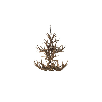 Antlers 12 Light 36" Wide Antler Candle Style Chandelier