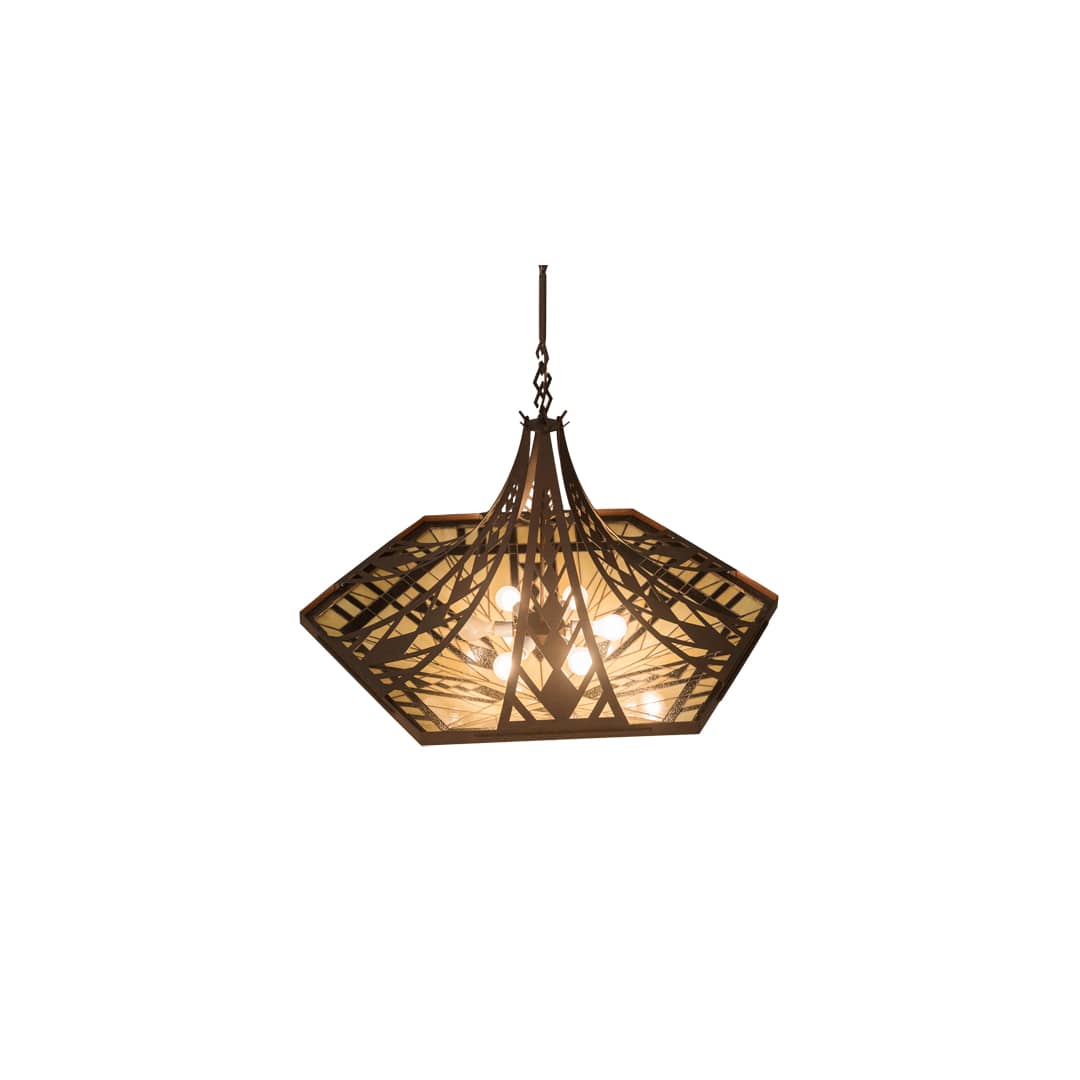 6 Light 40" Wide Pendant