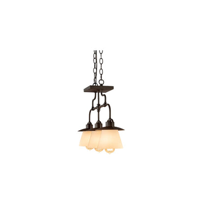 3 Light 24" Wide Linear Pendant