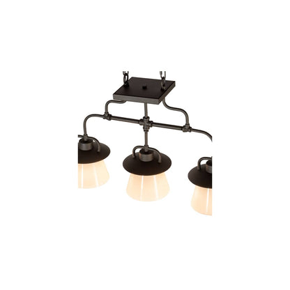3 Light 24" Wide Linear Pendant