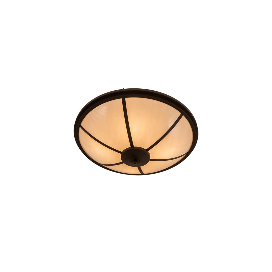 Commerce 4 Light 31" Wide Semi-Flush Bowl Ceiling Fixture - Oil Rubbed Bronze Finish