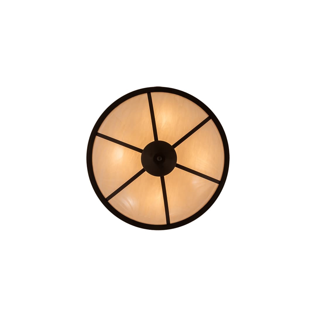 Commerce 4 Light 31" Wide Semi-Flush Bowl Ceiling Fixture - Oil Rubbed Bronze Finish