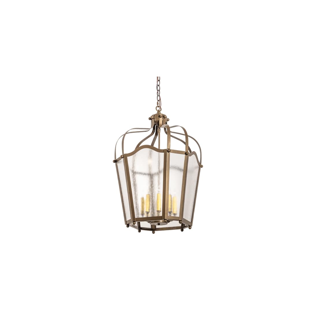 8 Light 22" Wide Taper Candle Pendant