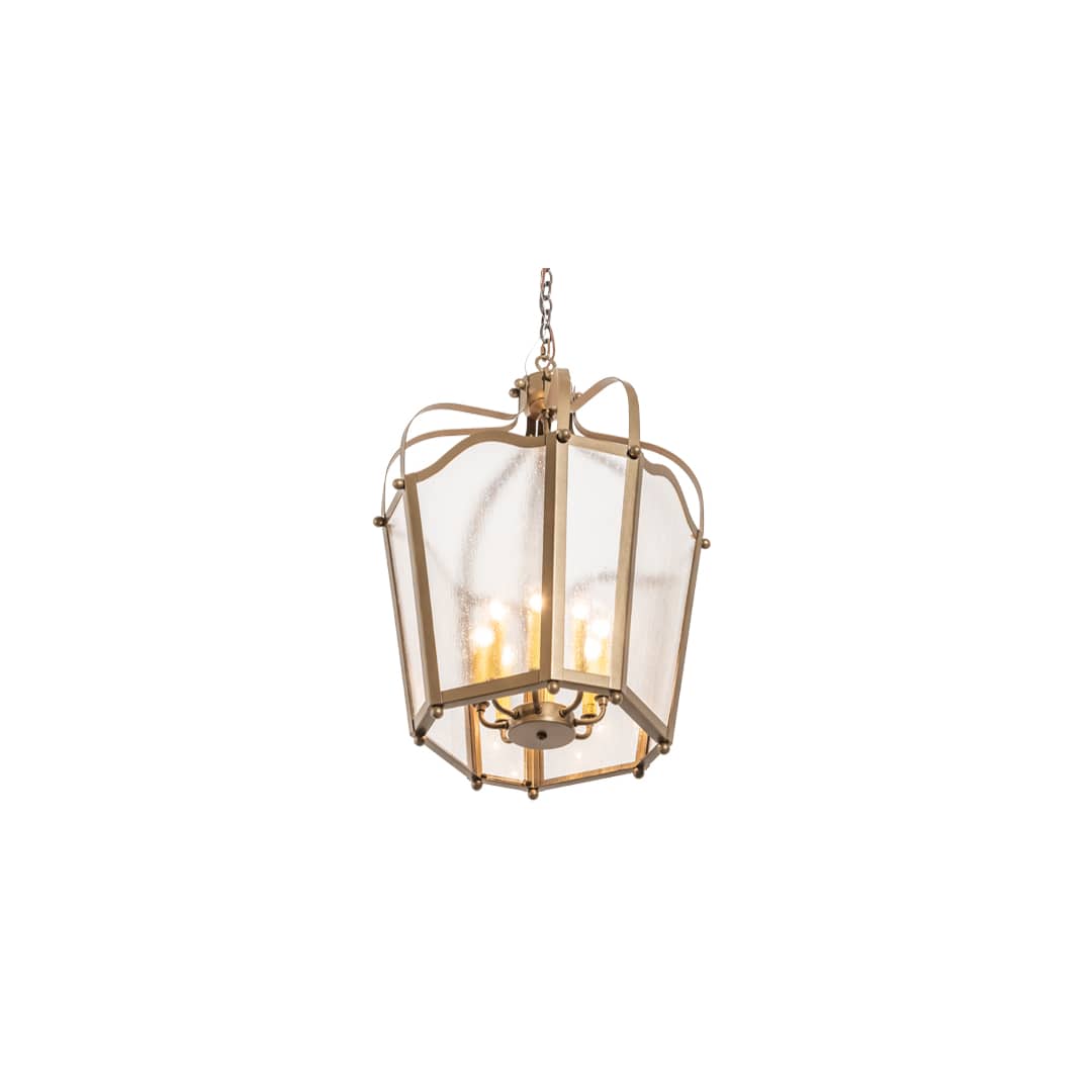 8 Light 22" Wide Taper Candle Pendant