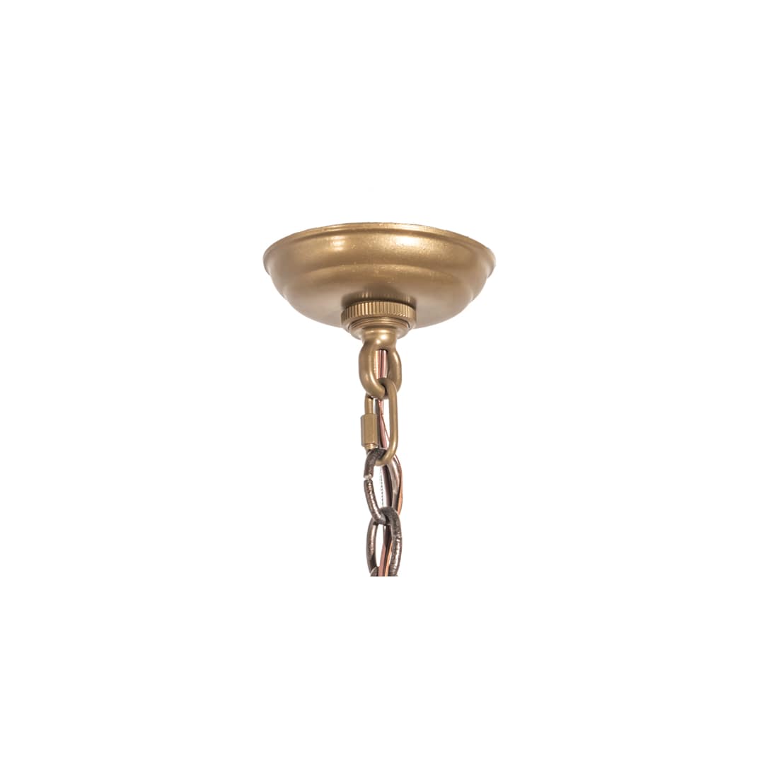 8 Light 22" Wide Taper Candle Pendant