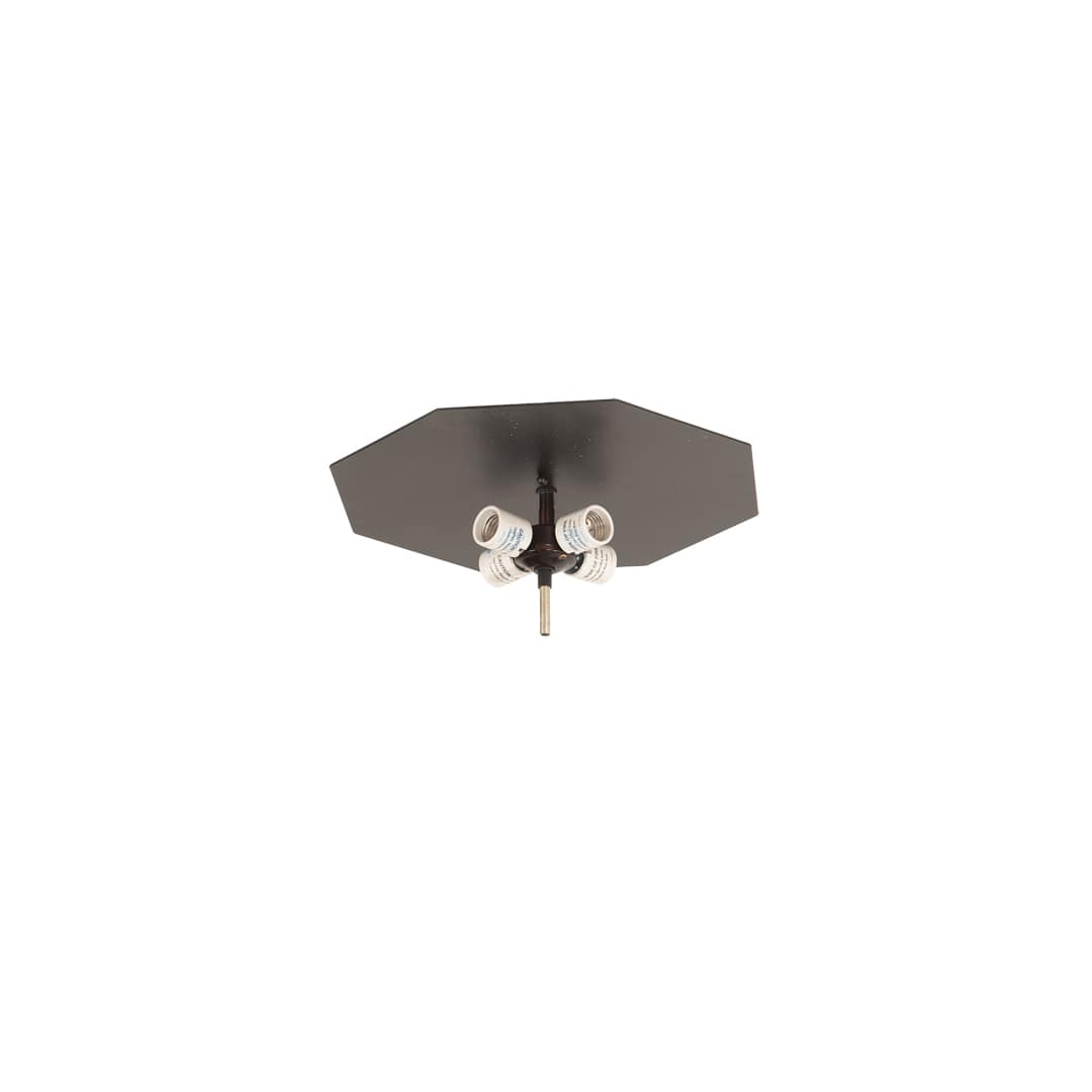 Pinecone 4 Light 16" Wide Flush Mount Ceiling Fixture