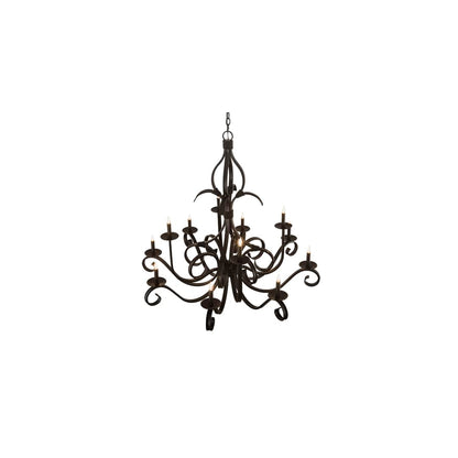 Cypress 12 Light 48" Wide Taper Candle Style Chandelier