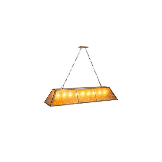 9 Light 60" Wide Linear Pendant
