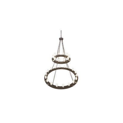 Loxley 28 Light 60" Wide Ring Chandelier