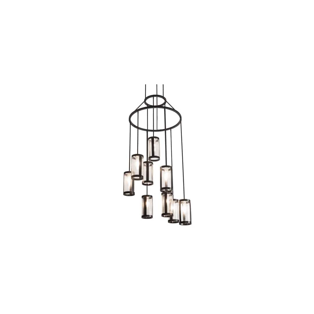 Cartier 9 Light 35" Wide Ring Chandelier