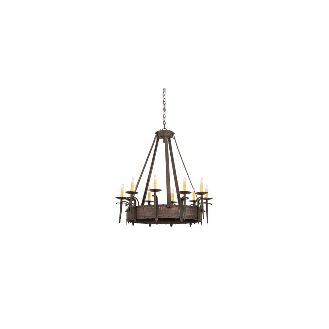 Costello 10 Light 35" Wide Taper Candle Style Chandelier