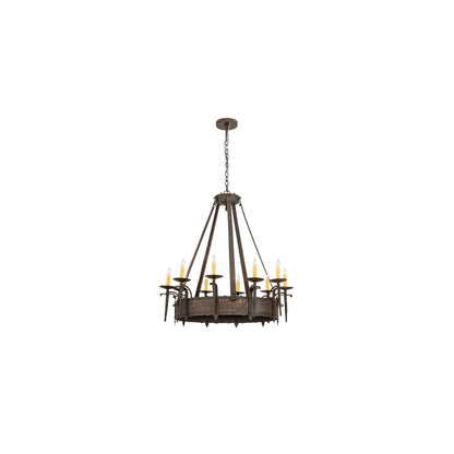 Costello 10 Light 35" Wide Taper Candle Style Chandelier