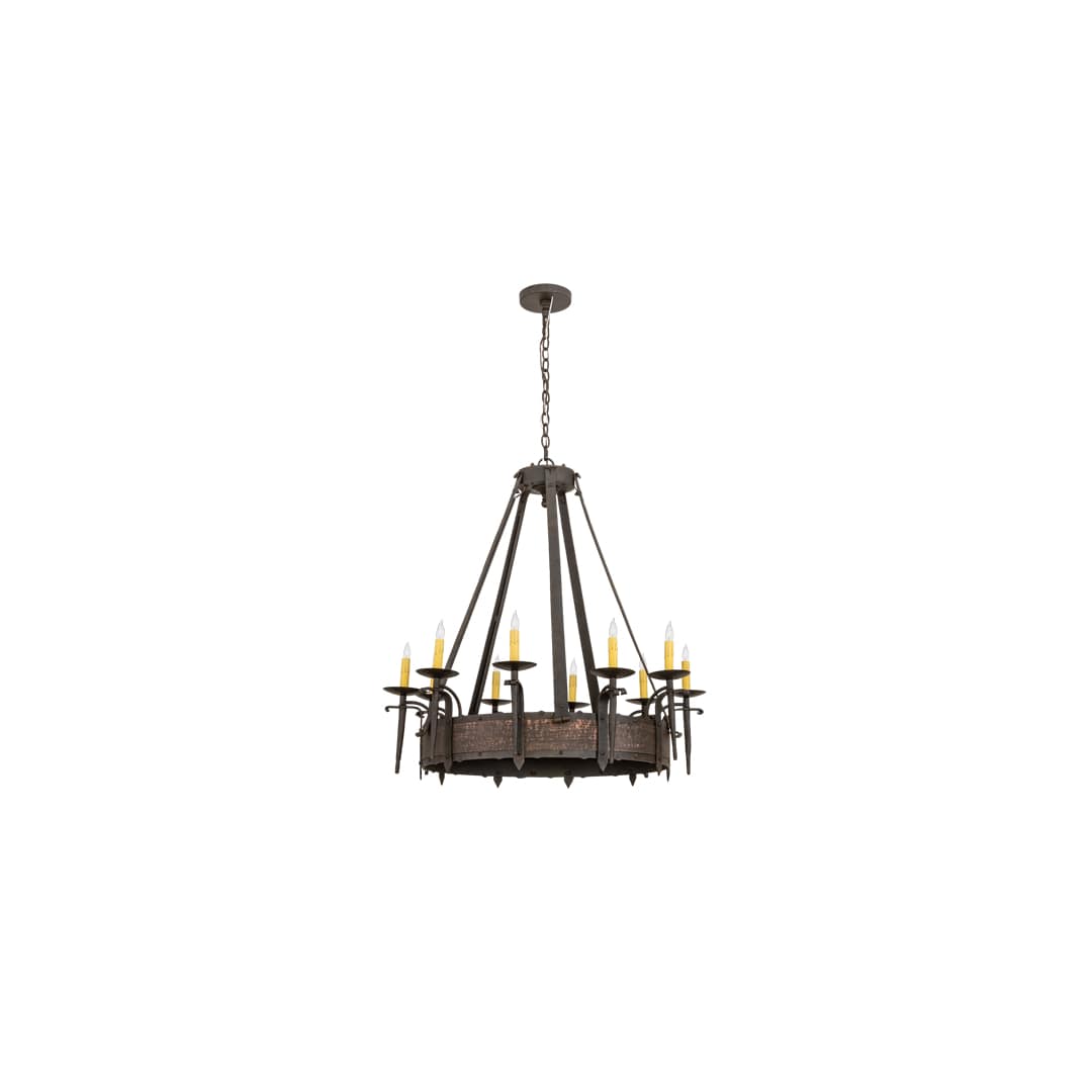 Costello 10 Light 35" Wide Taper Candle Style Chandelier
