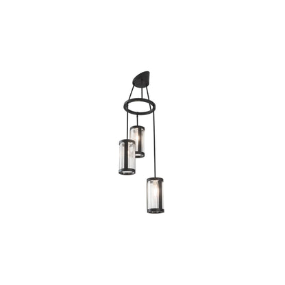 Cartier 3 Light 18" Wide Multi Light Pendant