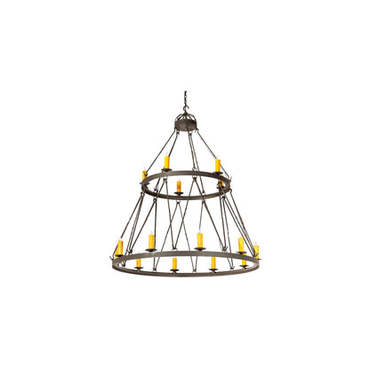 Lakeshore 15 Light 62" Wide Taper Candle Style Chandelier