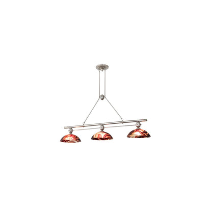 3 Light 70" Wide Linear Pendant