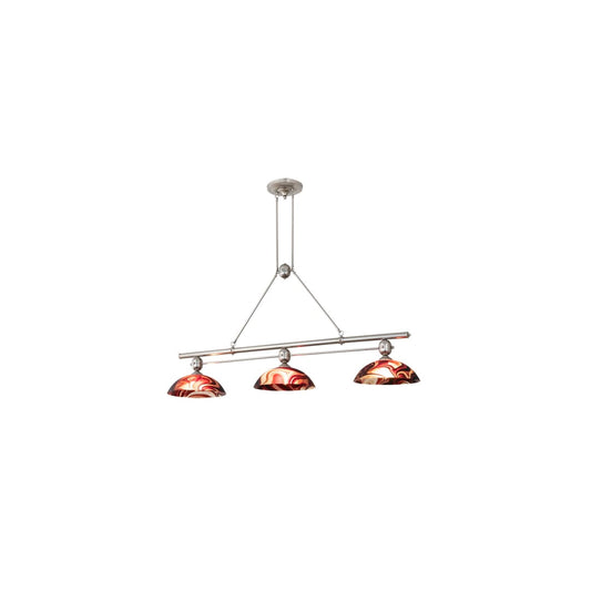 3 Light 70" Wide Linear Pendant