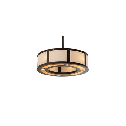 4 Light 32" Wide Pendant