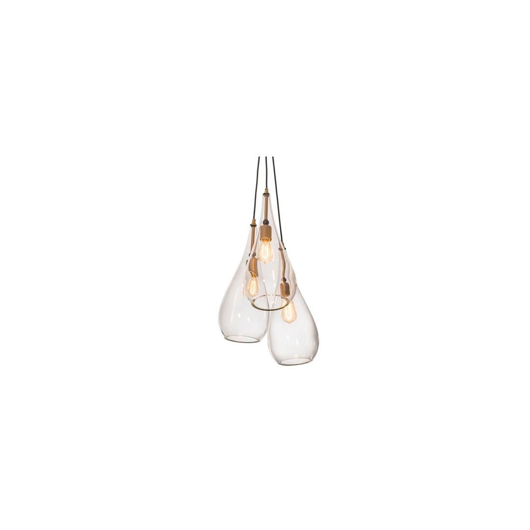 3 Light 18" Wide Multi Light Pendant
