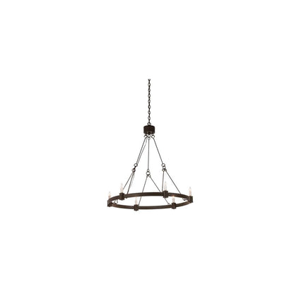 Kenosha 6 Light 36" Wide Taper Candle Style Chandelier