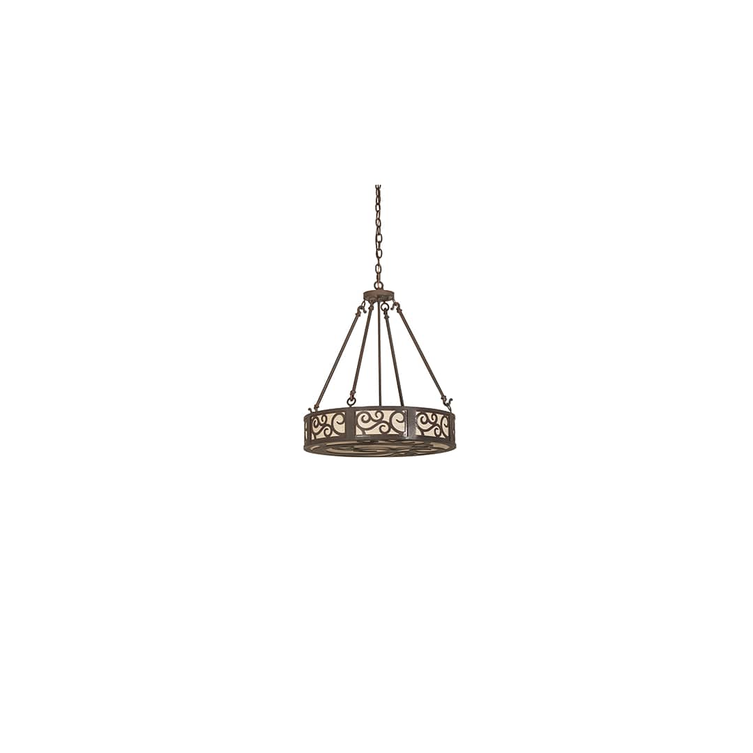 3 Light 24" Wide Pendant