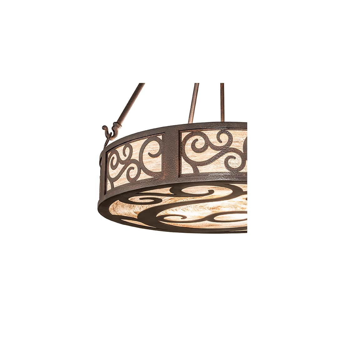 3 Light 24" Wide Pendant