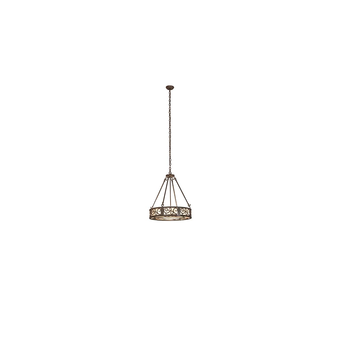 3 Light 24" Wide Pendant