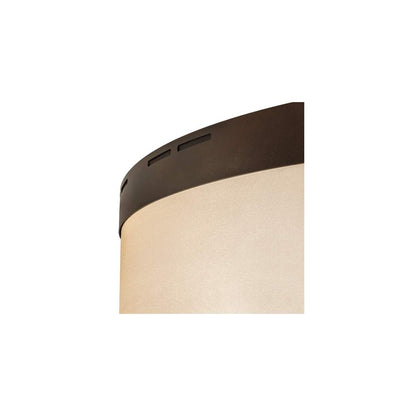 Cilindro Bulle 70" Wide LED Semi-Flush Waterfall Ceiling Fixture
