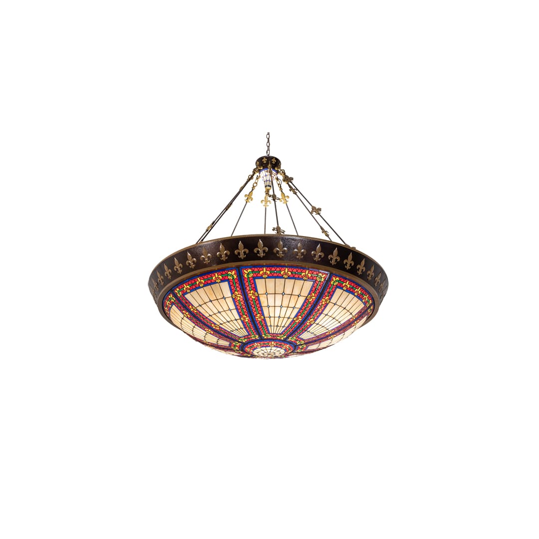 10 Light 62" Wide Pendant