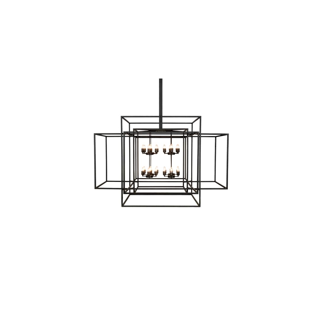 32 Light 102" Wide Taper Candle Pendant