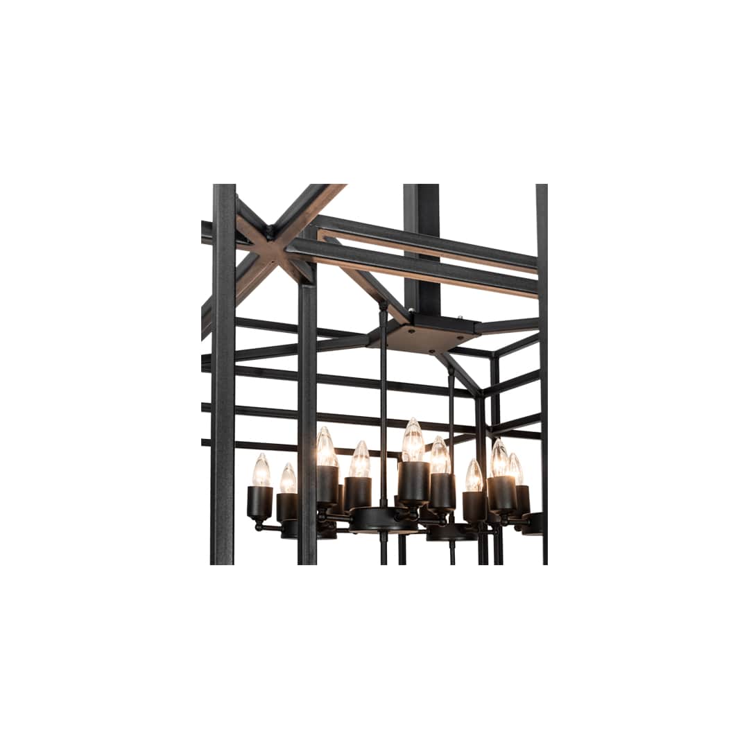 32 Light 102" Wide Taper Candle Pendant