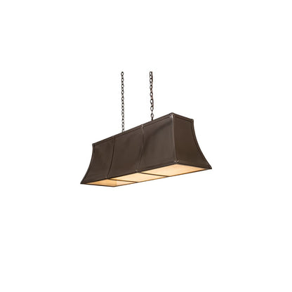 6 Light 48" Wide Linear Pendant