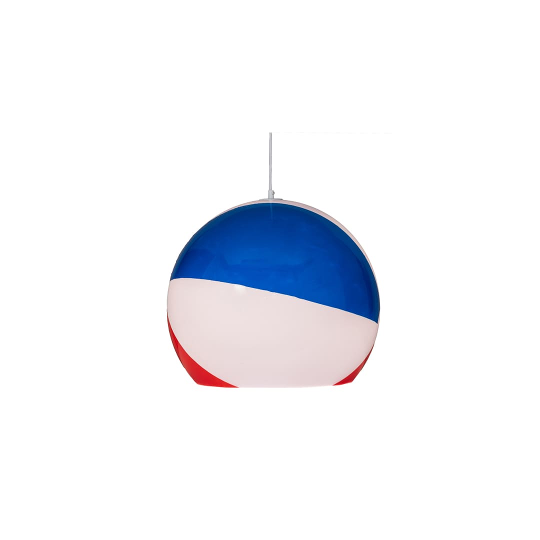 18" Wide Abstract Pendant