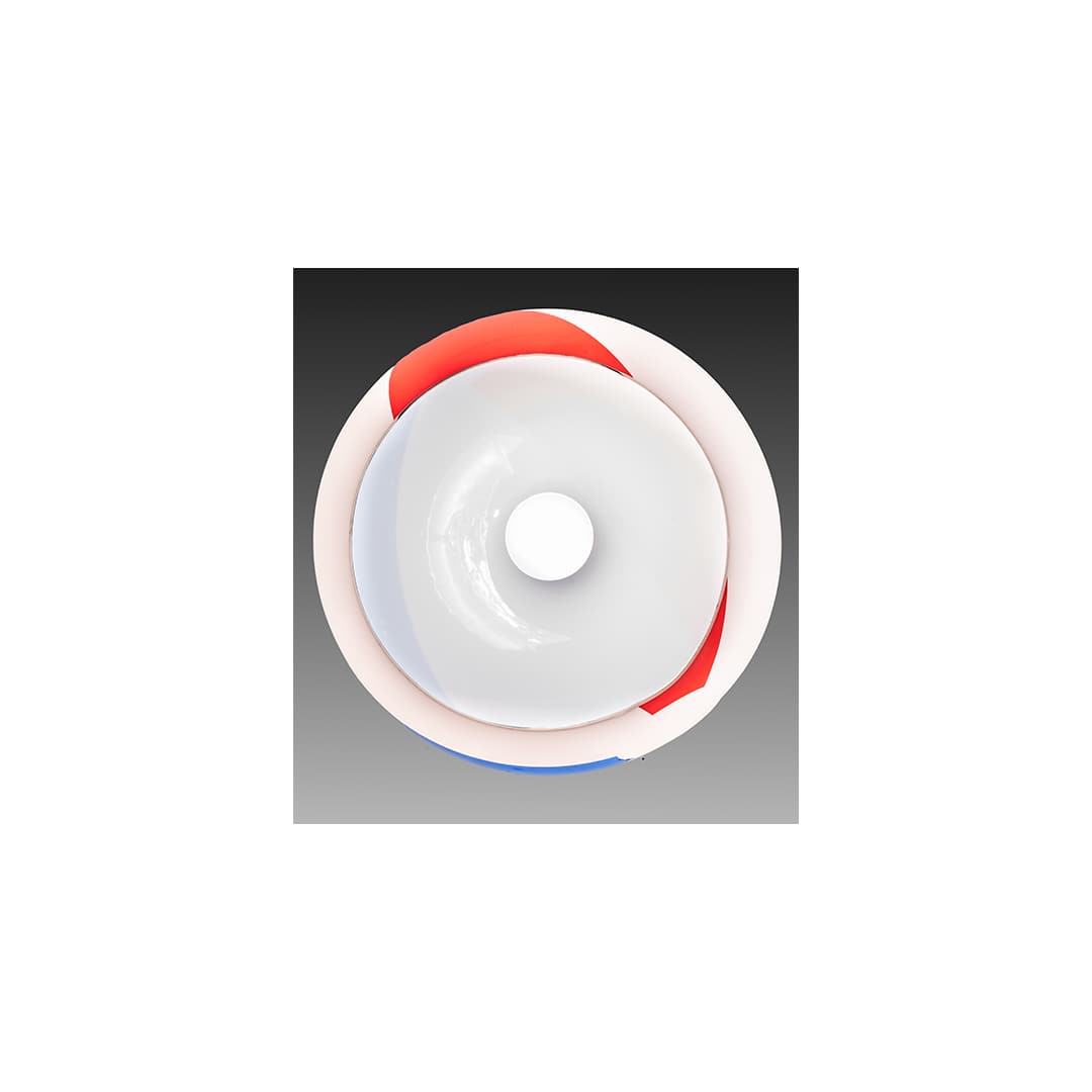 12" Wide Abstract Pendant