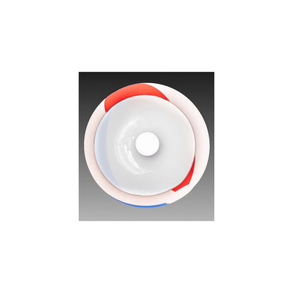 12" Wide Abstract Pendant