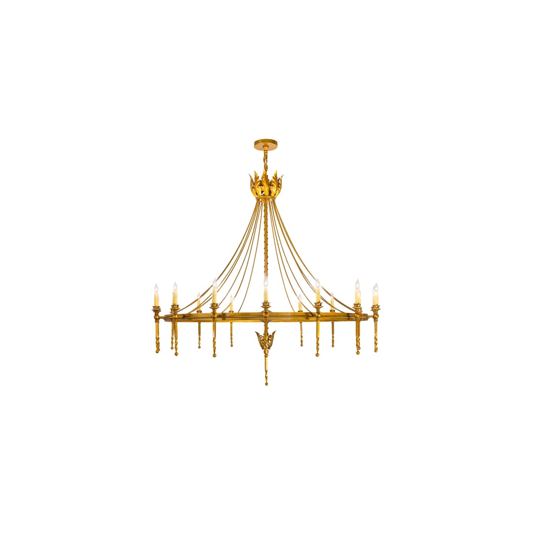Amaury 16 Light 56" Wide Taper Candle Style Chandelier