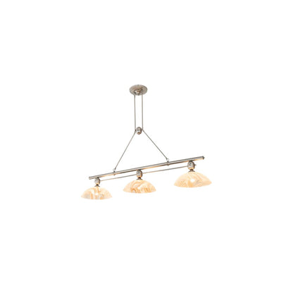 3 Light 70" Wide Linear Pendant