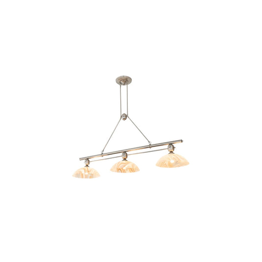 3 Light 70" Wide Linear Pendant