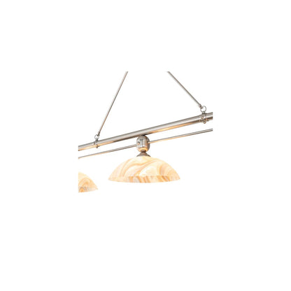 3 Light 70" Wide Linear Pendant